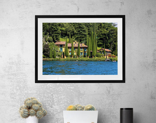 Villa La Cassinella, Lake Como. Italy
