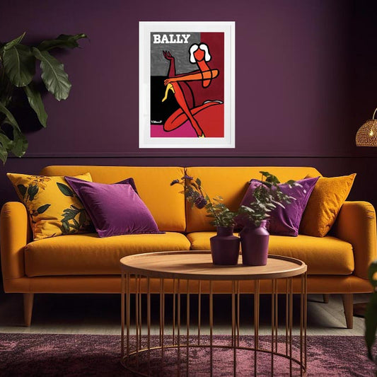 Bally Women with a Yellow Shoe - Villemont (1989)