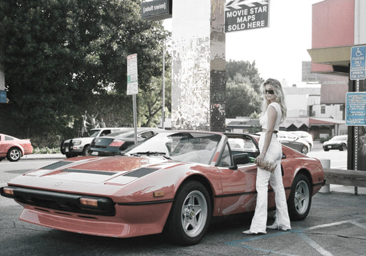 1978 Ferrari 308 GTS on Sunset Strip