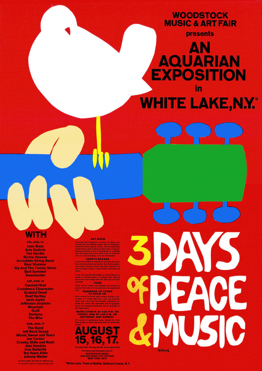 Woodstock 1969 – 3 Days of Peace & Music